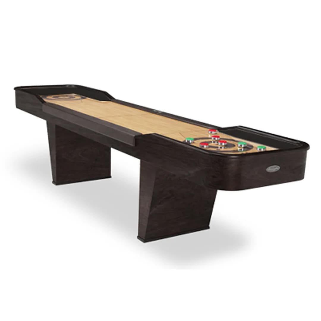12-ft Shuffleboard Table — Tuxedo — commercial game-room equipment, US-wide supply and service