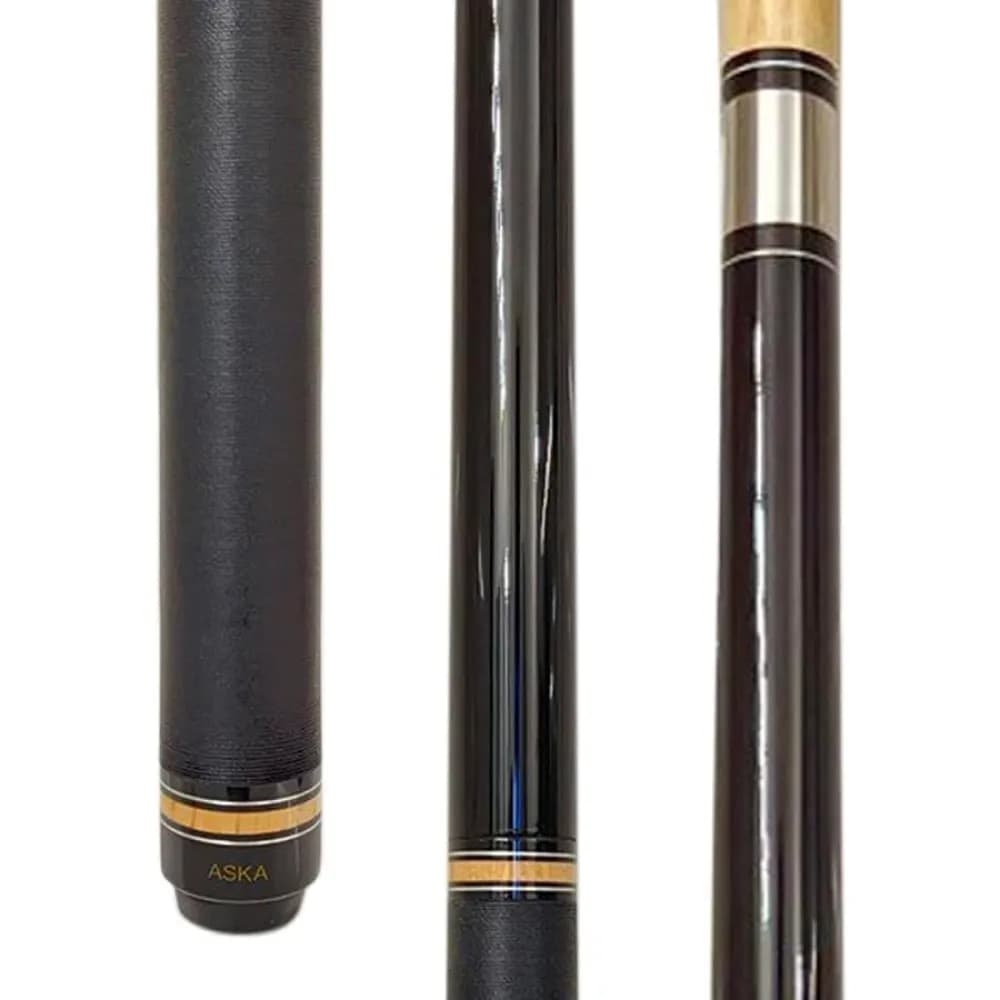 3-Piece Jump/Break Cue — Black — commercial game-room equipment, US-wide supply and service