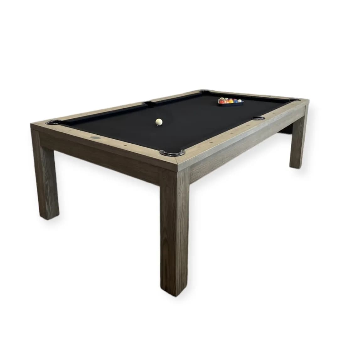 7–8-ft Barnwood Grey Pool Table — commercial game-room equipment, US-wide supply and service