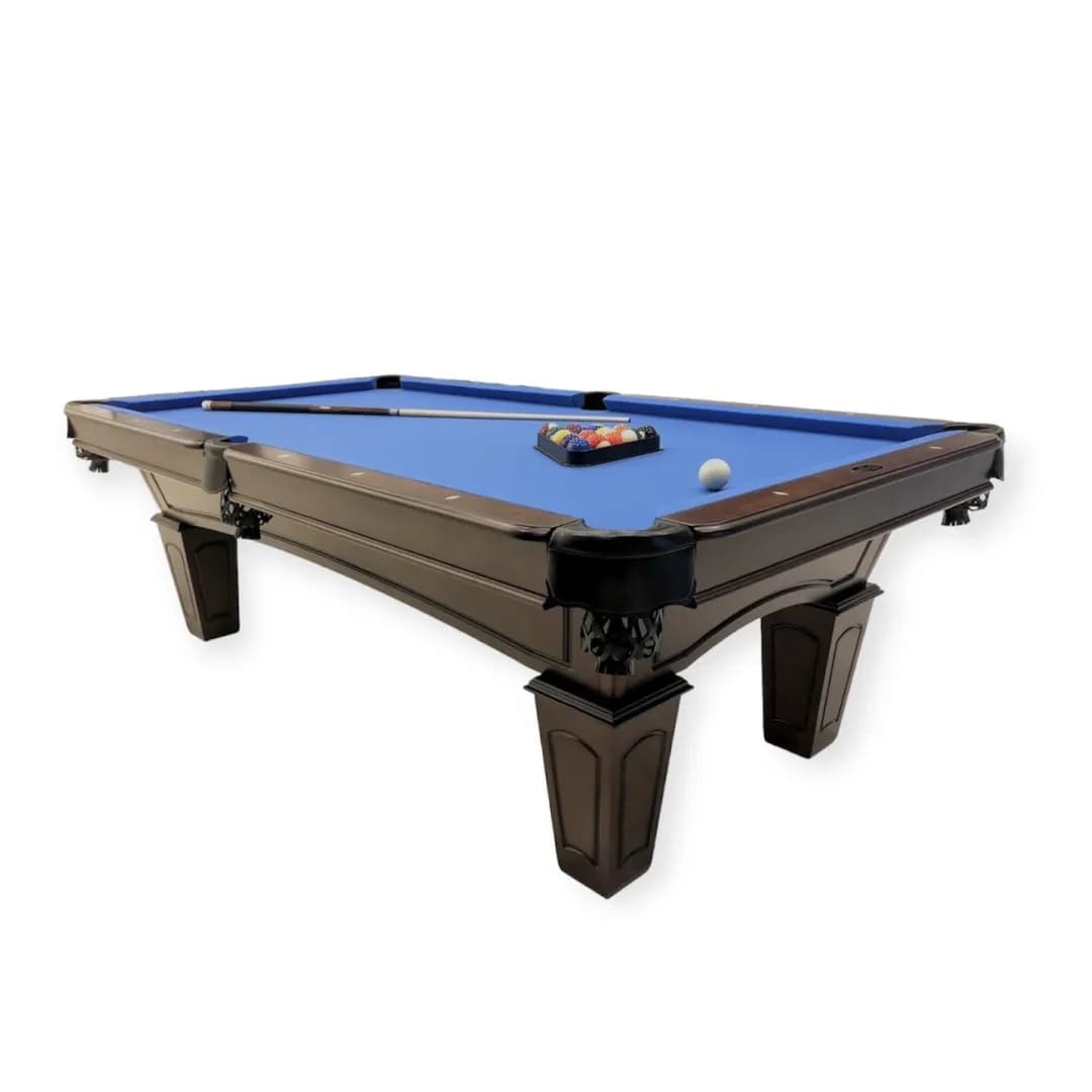 7–9-ft Walnut Pool Table — commercial game-room equipment, US-wide supply and service