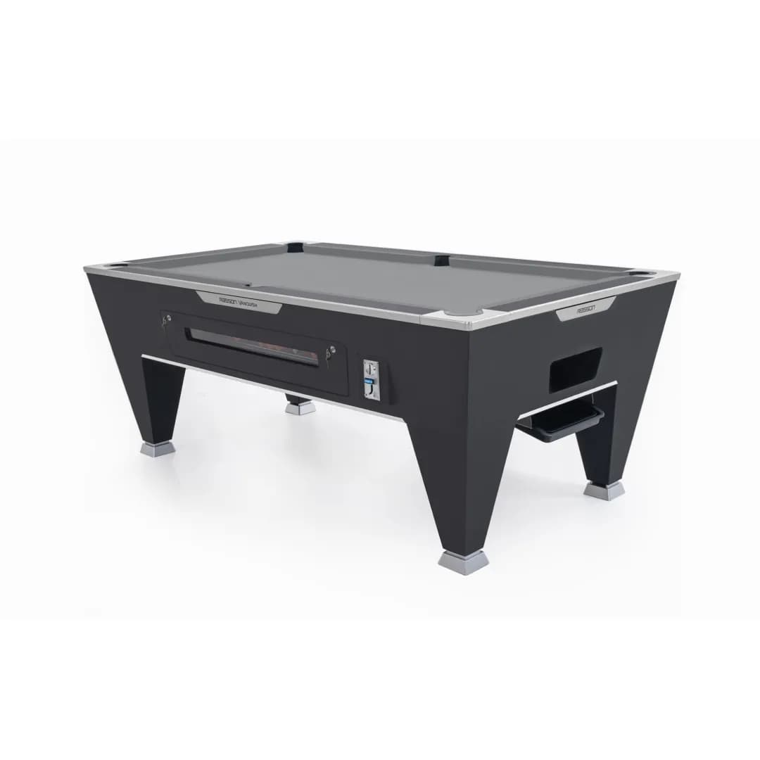 7-ft Hardwood Boston-Style Pool Table — commercial gaming tables supplied nationwide