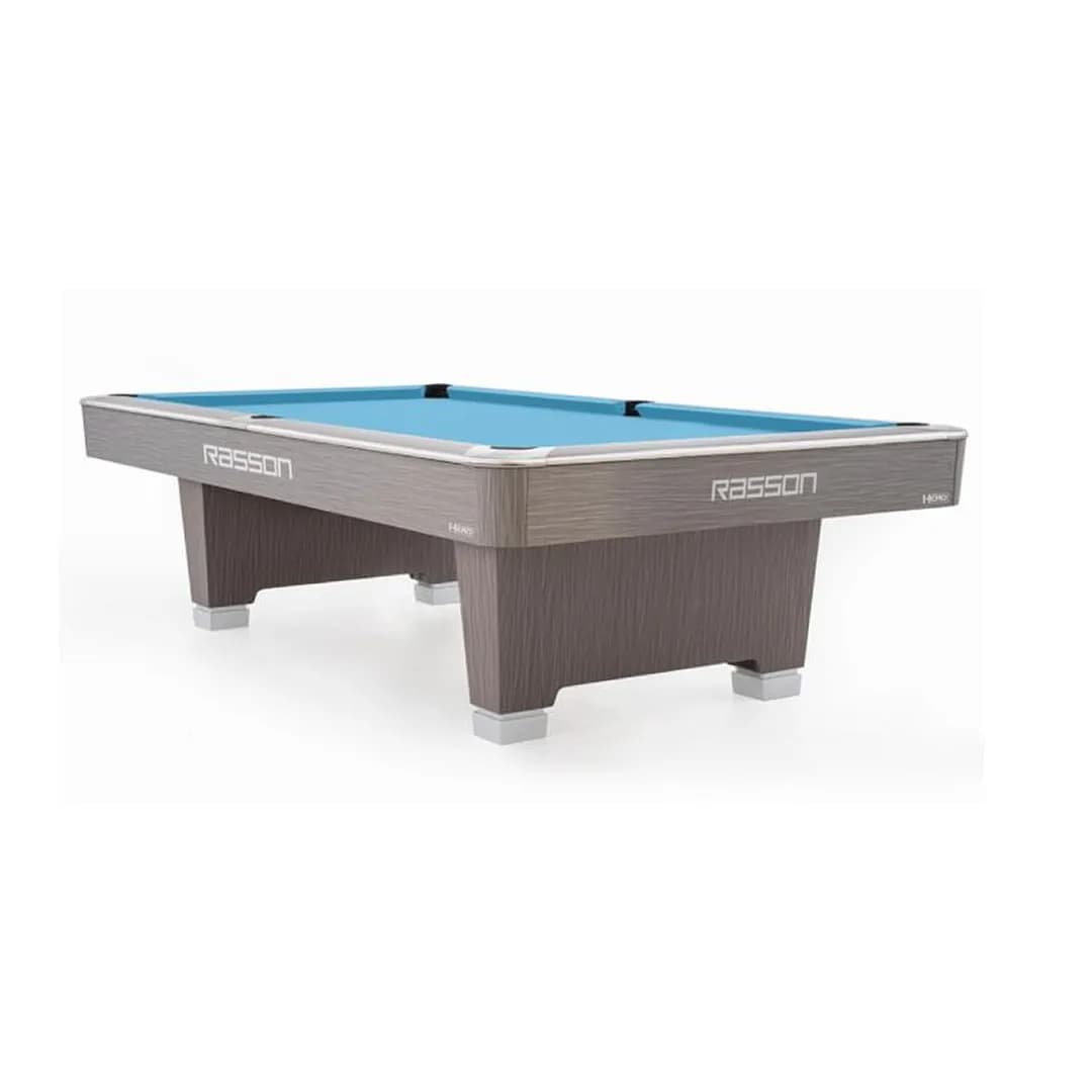 8–9-ft Tournament Pool Table — Grey — commercial game-room equipment, US-wide supply and service