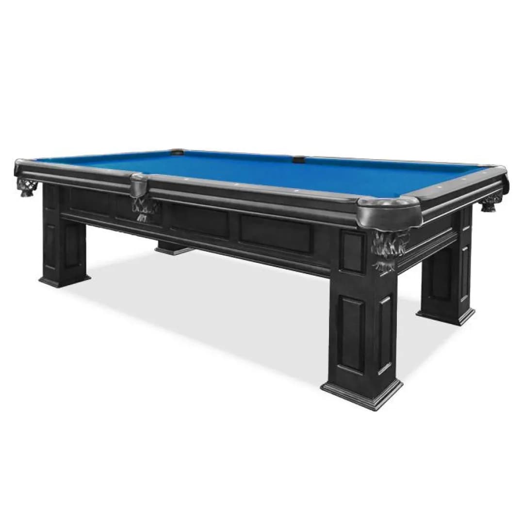 8-ft Black Finish Pool Table — commercial game-room equipment, US-wide supply and service
