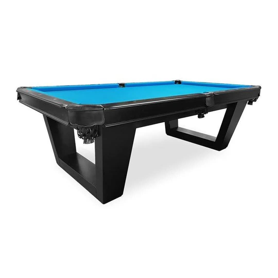 8-ft Black Pool Table — commercial gaming tables supplied nationwide
