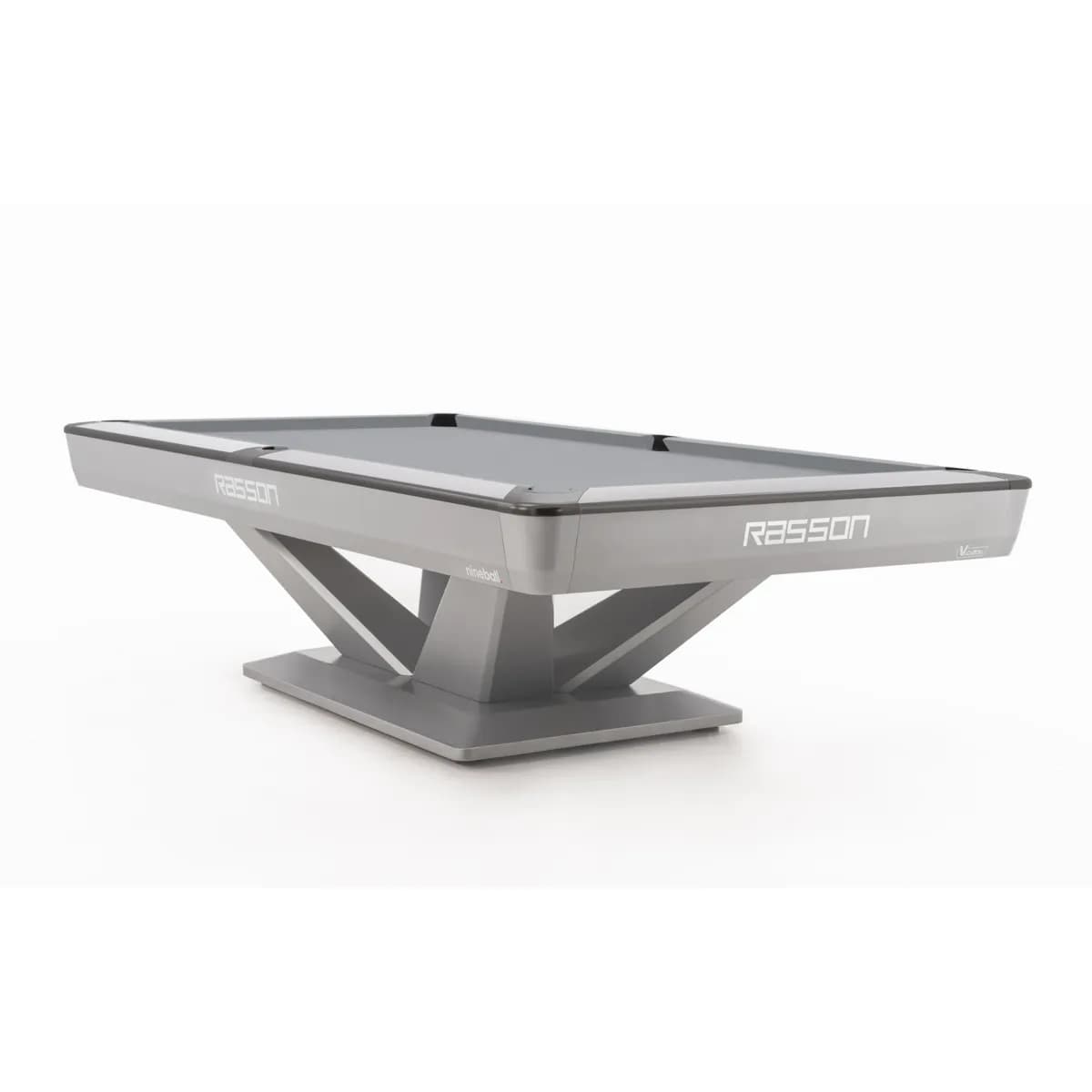 9-ft Silver Competition Pool Table — commercial game-room equipment, US-wide supply and service