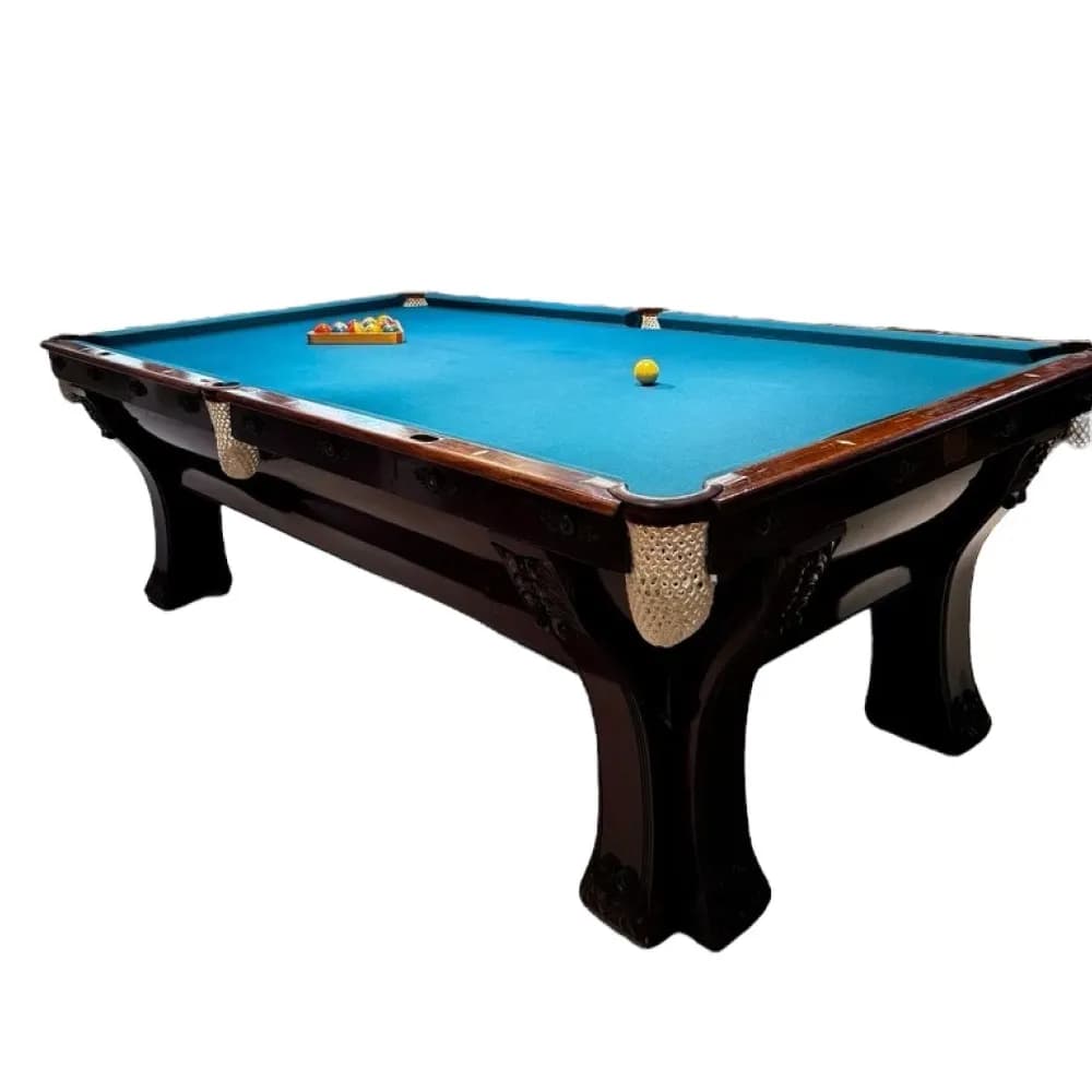 Antique 9-ft 1895 Billiard Pool Table — commercial gaming tables supplied nationwide