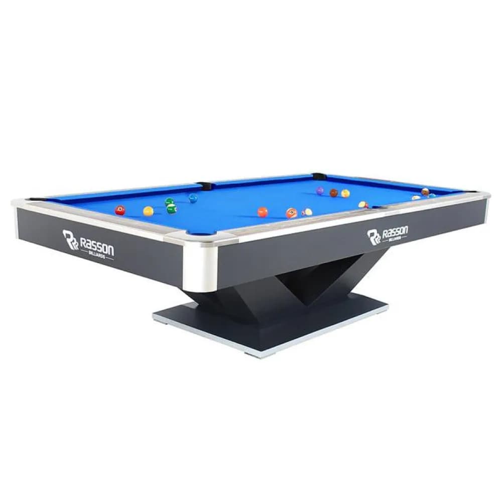 Black Competition Pool Table — commercial game-room equipment, US-wide supply and service