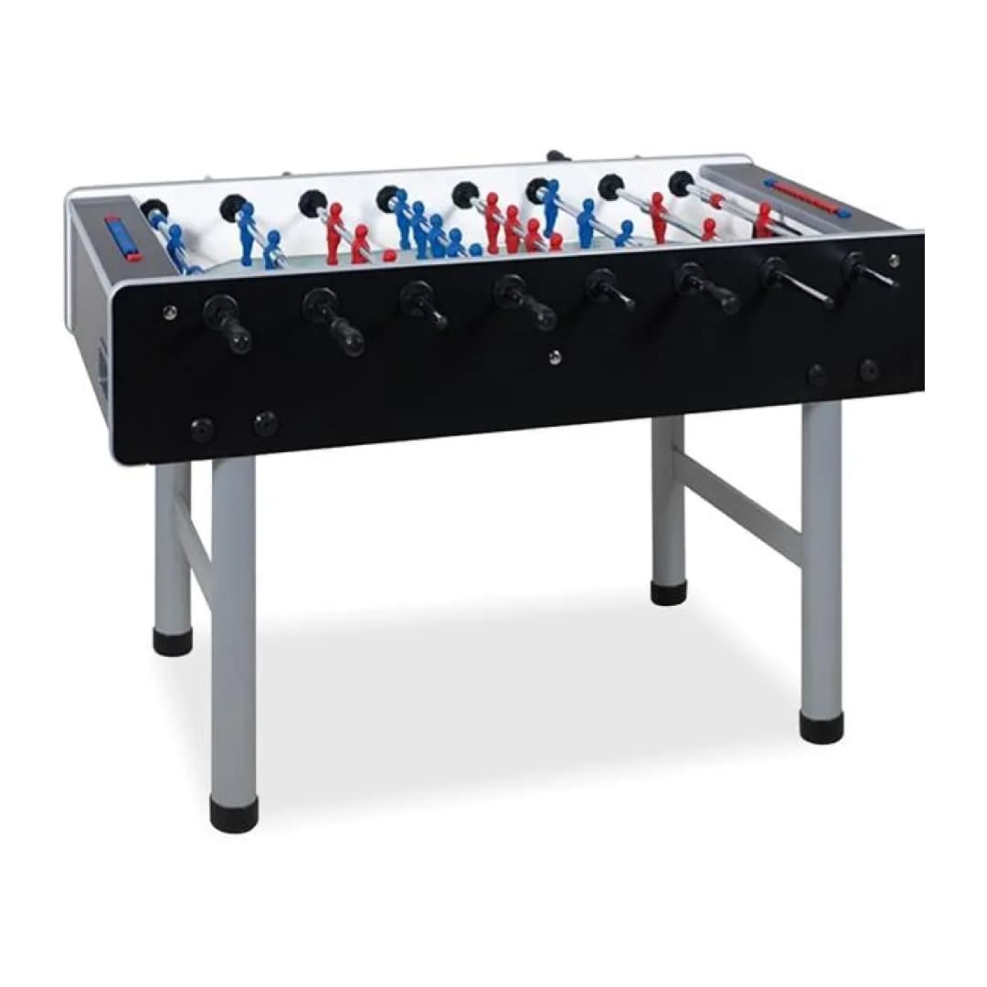 Italian Foosball Table — Black — commercial game-room equipment, US-wide supply and service