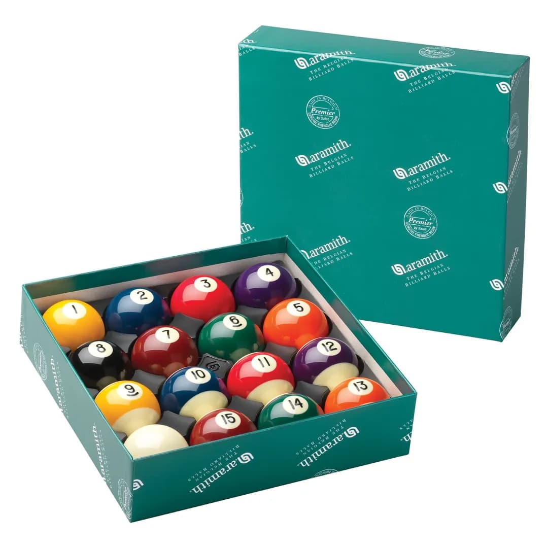 2 1/16” Tournament Pool Ball Set — commercial game-room equipment, US-wide supply and service