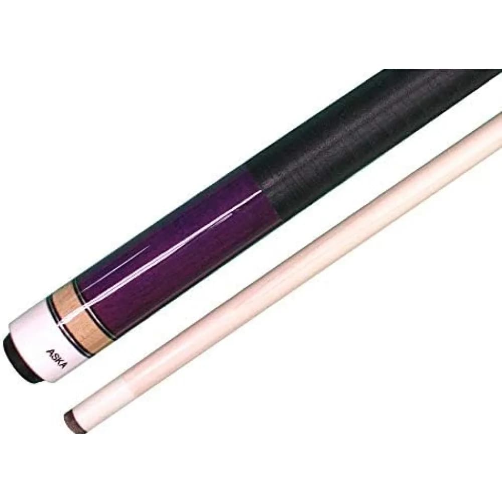 2-Piece Pool Cue, 58", Canadian Maple, 13mm Tip — Purple — commercial game-room equipment, US-wide supply and service