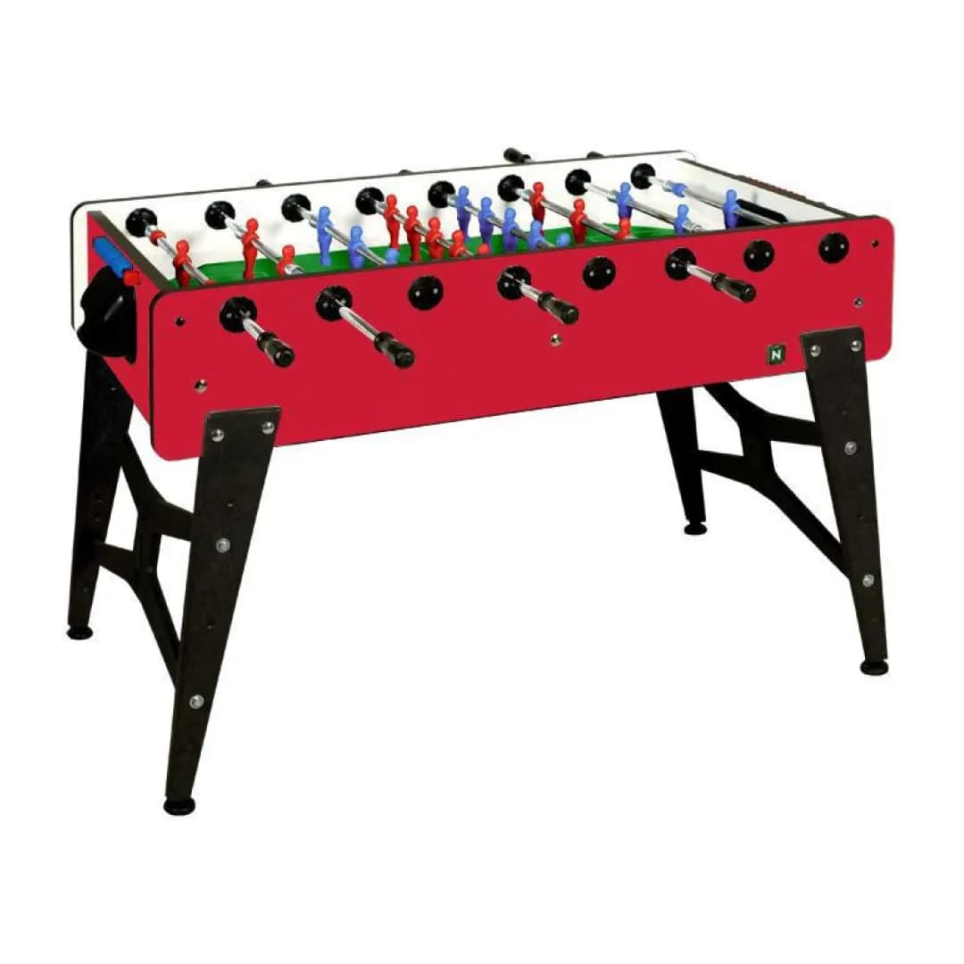 Indoor Foosball Table — Red — commercial game-room equipment, US-wide supply and service