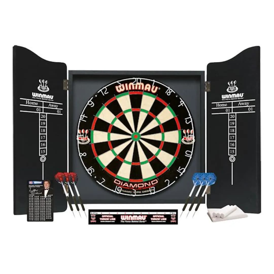 Professional Dartboard, Darts and Cabinet Set — commercial game-room equipment, US-wide supply and service